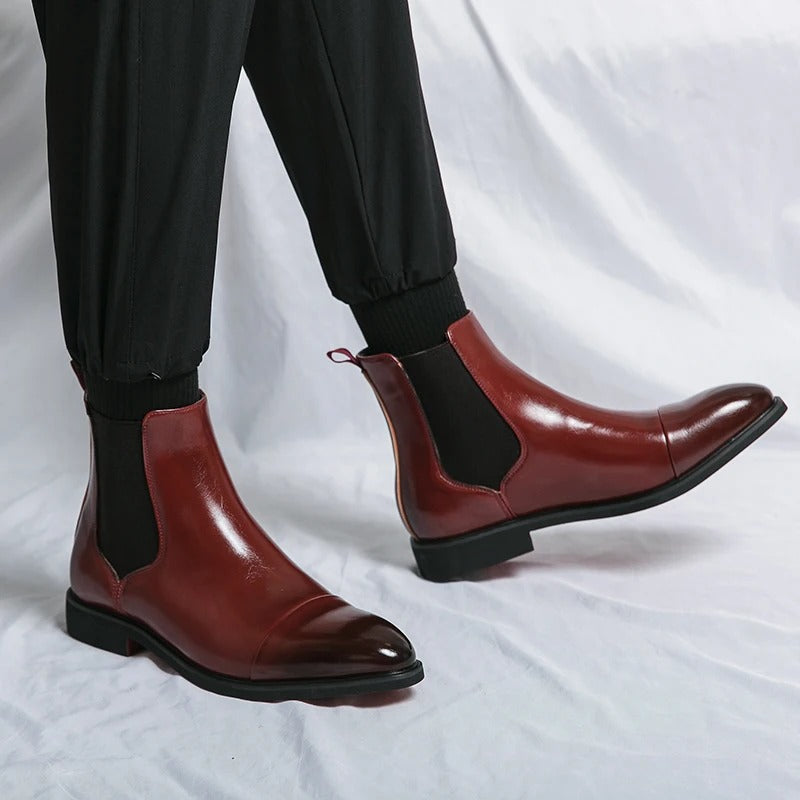 Adrien | Bottines Chelsea en Cuir