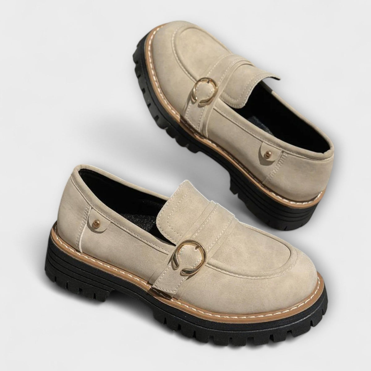 Lorette™ | Mocassins Casual à Bout Rond