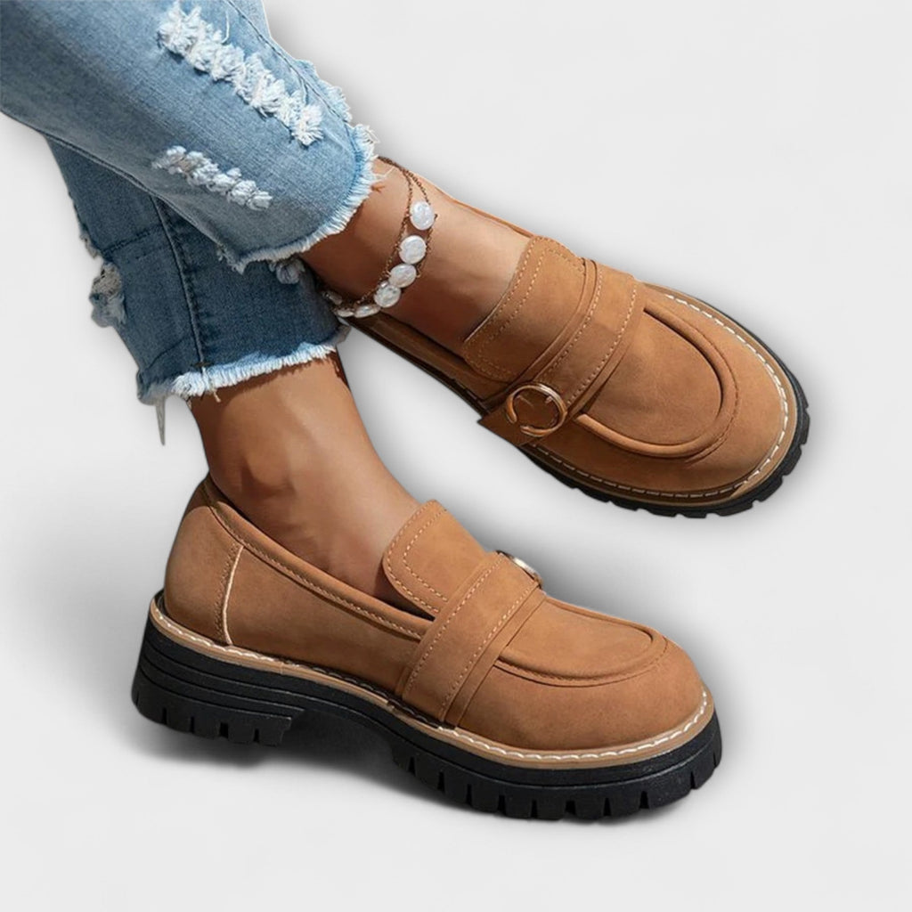 Lorette™ | Mocassins Casual à Bout Rond