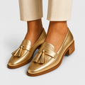 Céleste™ | Mocassins Dorés
