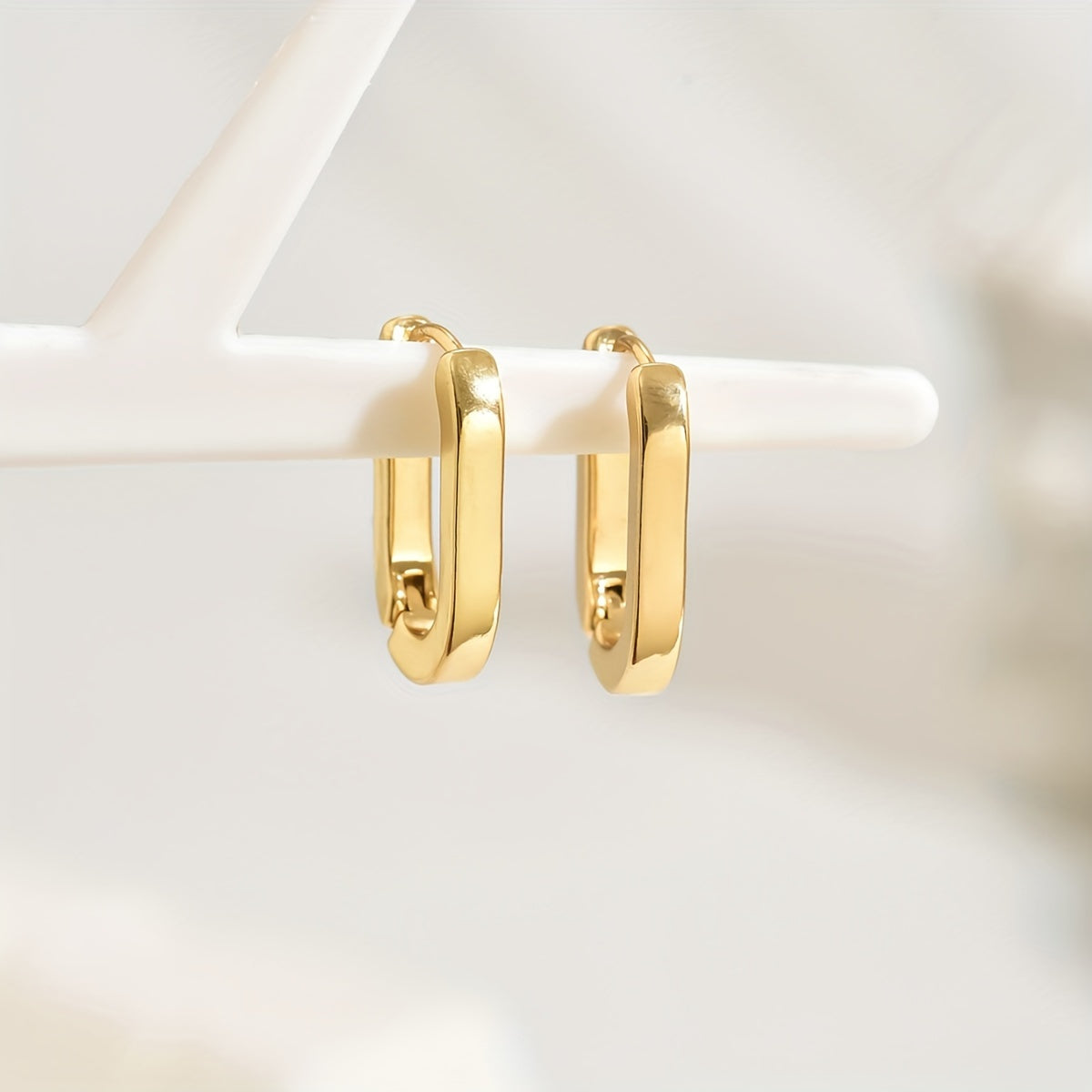 Bérangère | Boucles d'Oreilles Géométriques Élégantes