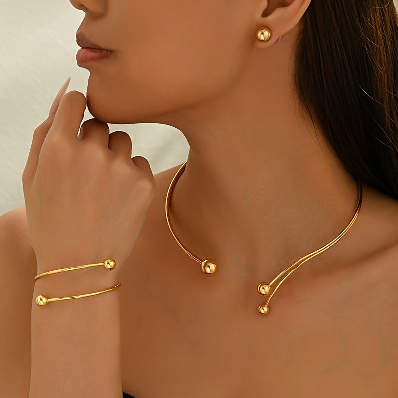 Margot™ | Set Bijoux Géométrique Moderne