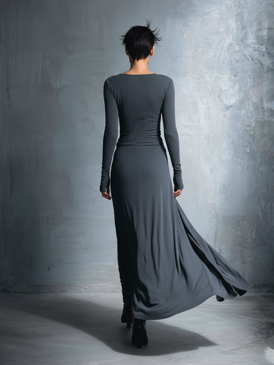 Maëlle | Robe Maxi Élégante et Fluide