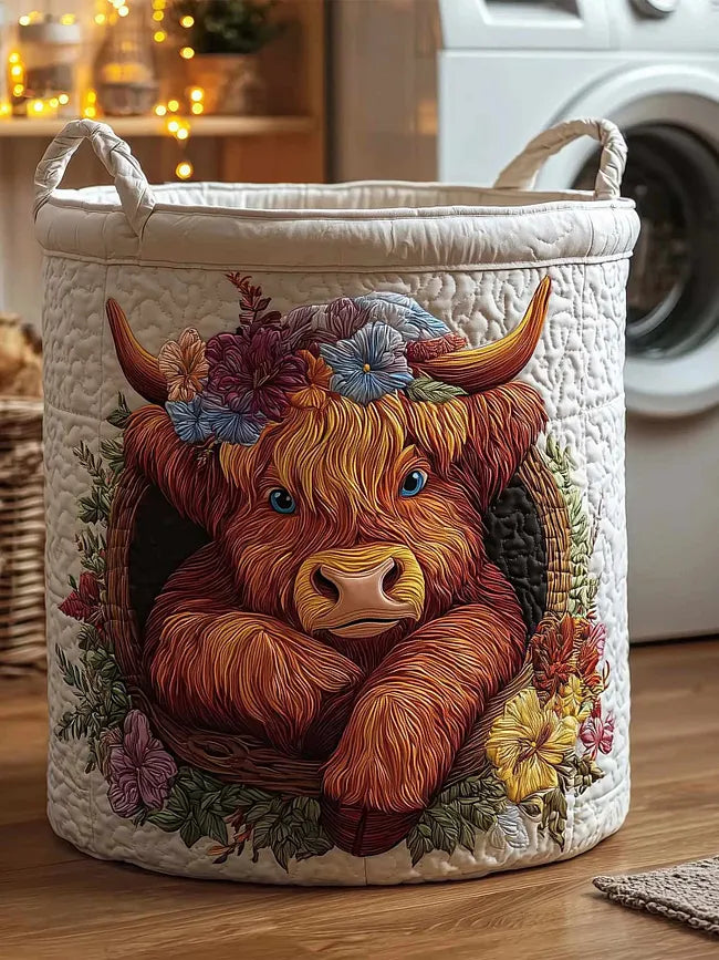 Ferme des Fêtes | Panier à Linge Matelassé