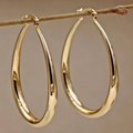 Livia | Boucles d'Oreilles Dorées Vintage Exclusives