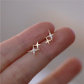 Léna | Boucles d'Oreilles Étoile Scintillante