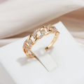 Séverine | Bague Dorée « Maille Chic »