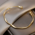 Annick | Bracelet Doré Élégant