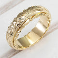 Yolaine | Bague Dorée « Fleur Antique »