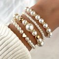 Marthe | Set de Bracelets Intemporels en Perles