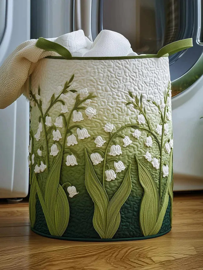 Muguet | Panier à Linge Matelassé