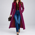 Léonie | Manteau Long Texturé