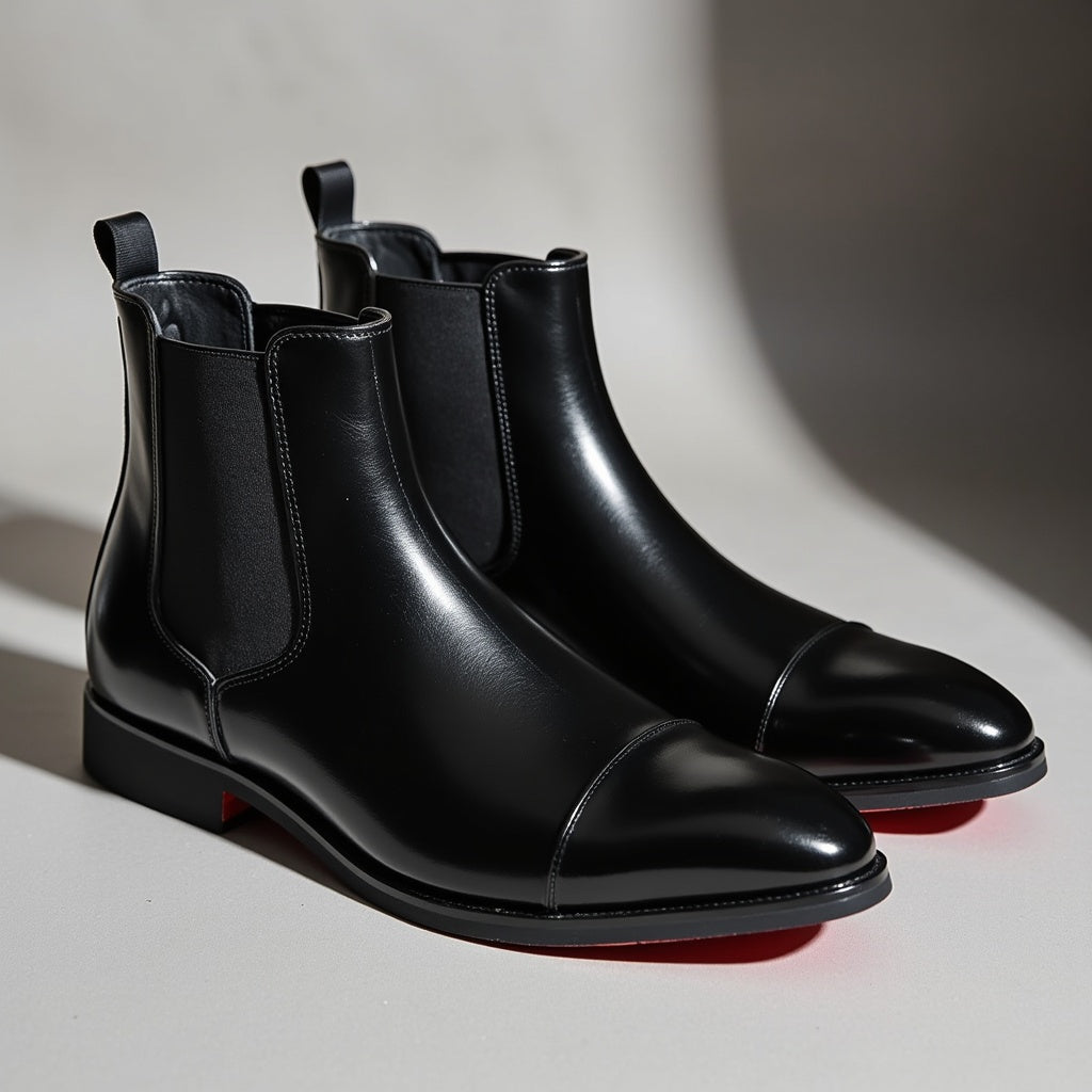 Adrien | Bottines Chelsea en Cuir