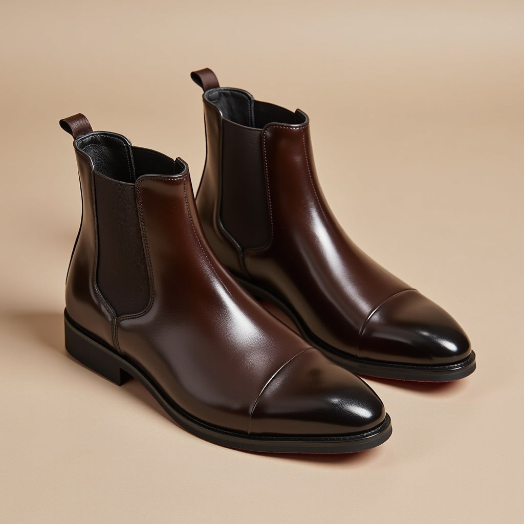 Adrien | Bottines Chelsea en Cuir