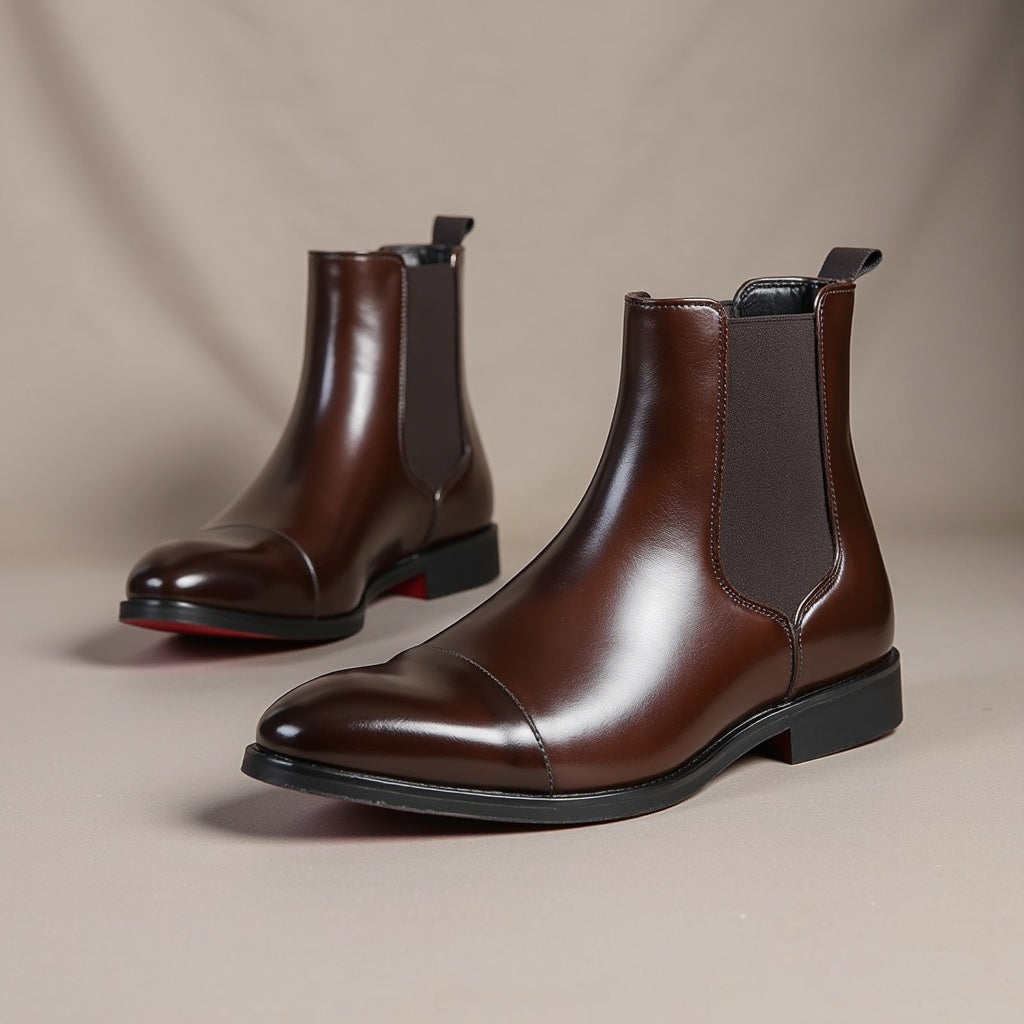 Adrien | Bottines Chelsea en Cuir