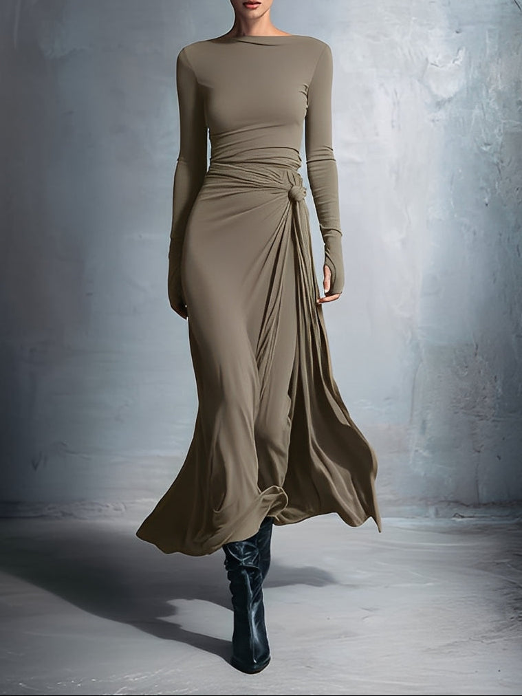 Maëlle | Robe Maxi Élégante et Fluide