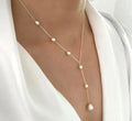Maryse | Collier Pendentif Élégant Vintage en Perles